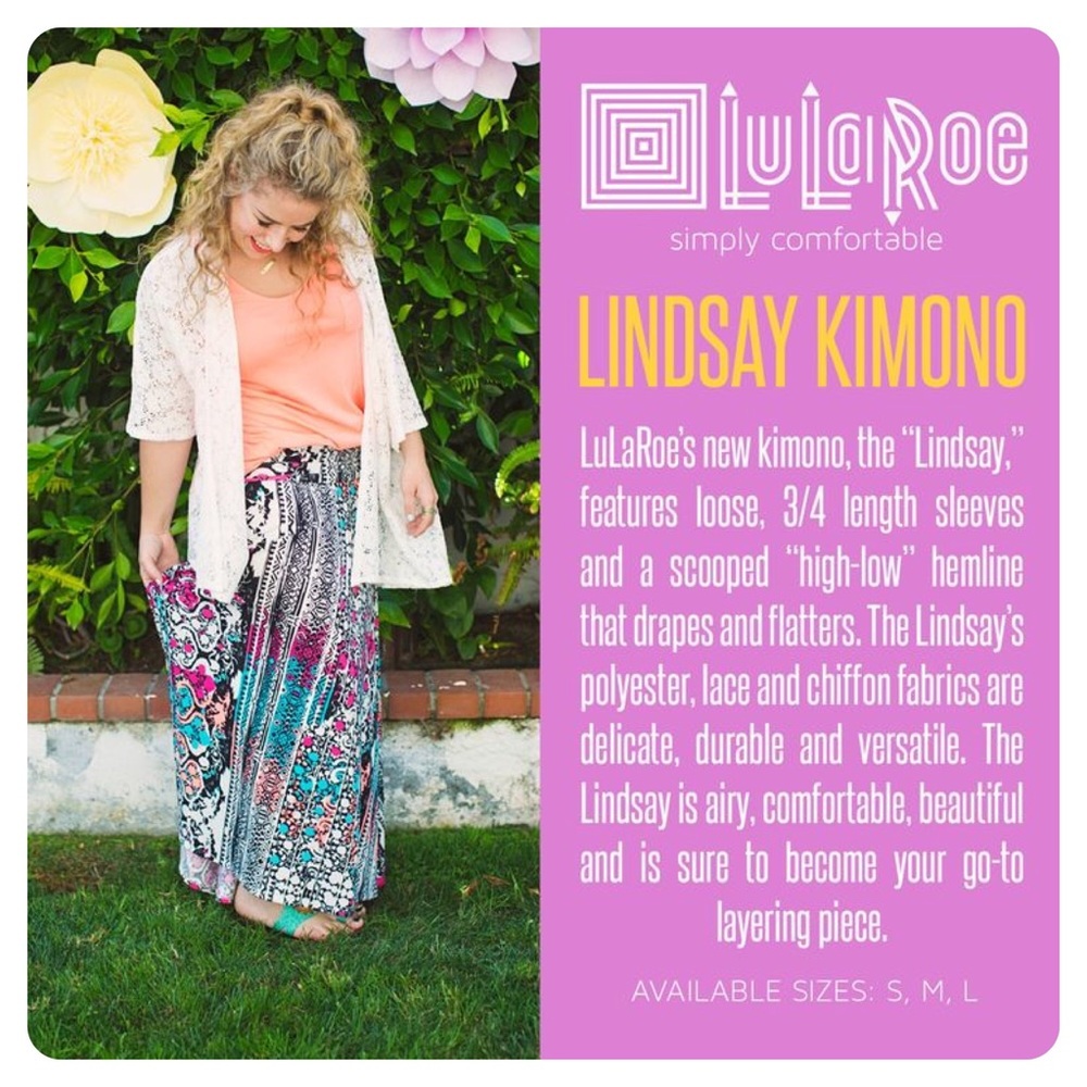 🆕 LULAROE lindsay kimono sweater - Picture 7 of 8